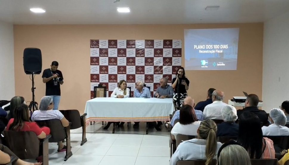 [Vídeo] Hospital Regional Santa Rita apresenta plano de 100 dias para reconstrução fiscal