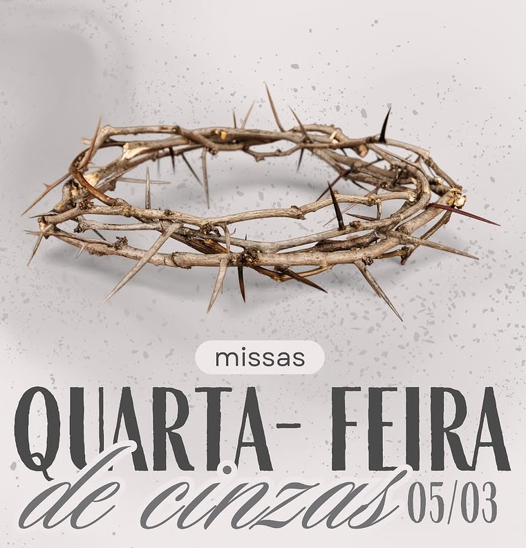 Celebrações da Quarta-feira de Cinzas: Missas marcam o início da Quaresma