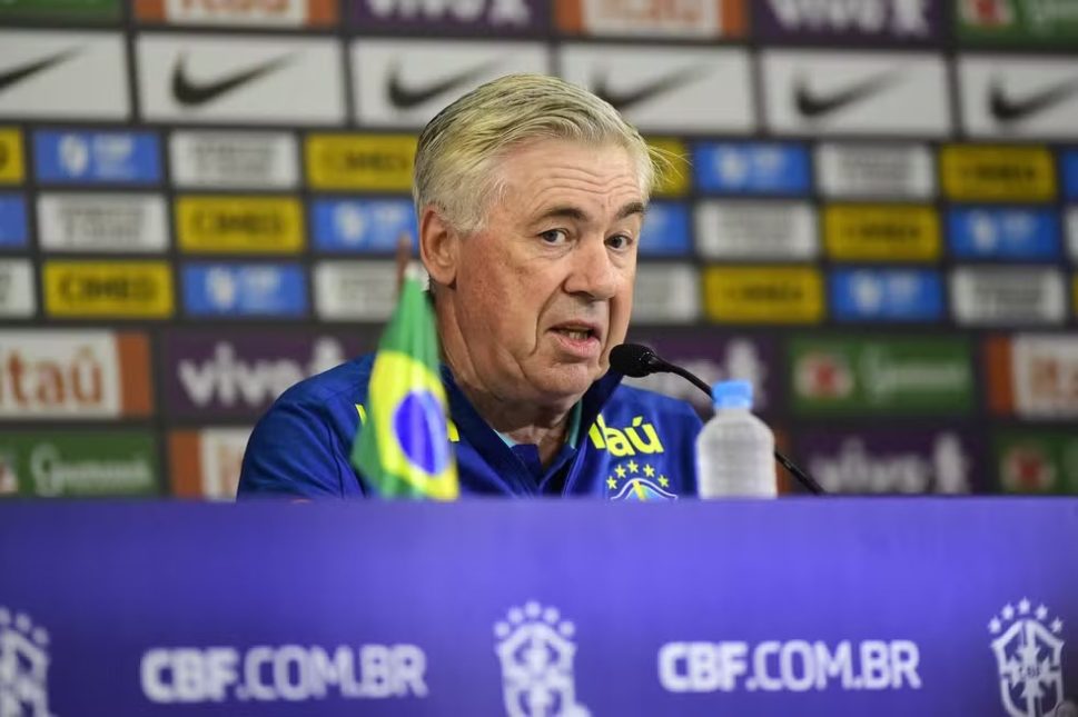 Ancelotti realiza hoje a primeira convocação da Seleção Brasileira pós-Copa