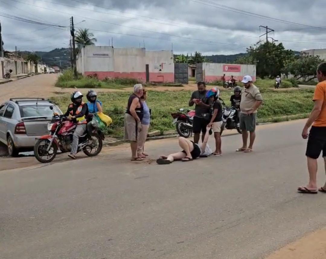 [Vídeo] Acidente é registrado na BR-316, em Palmeira dos Índios