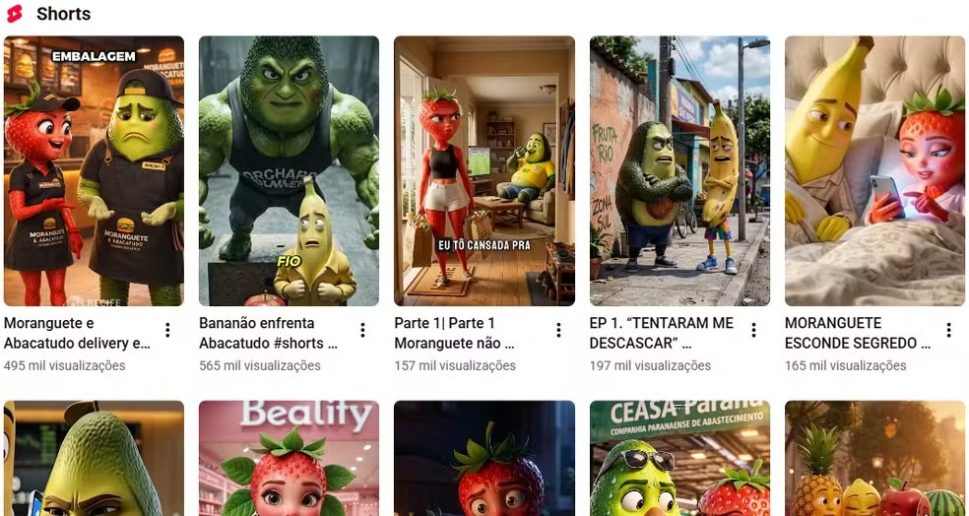Governo eleva classificação indicativa do YouTube e cita ‘Novela das frutas’ ao apontar conteúdo violento