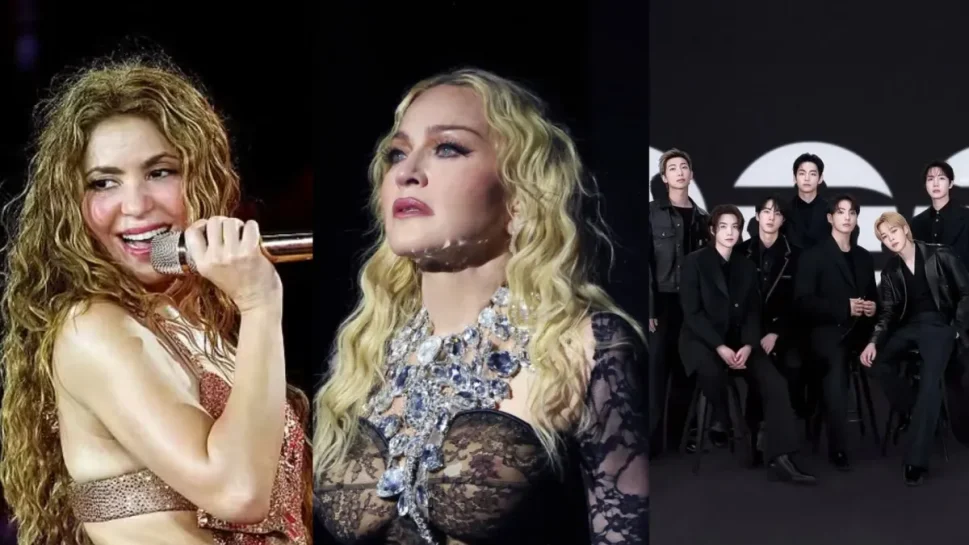 Copa do Mundo: Madonna, BTS e Shakira farão show do intervalo da final