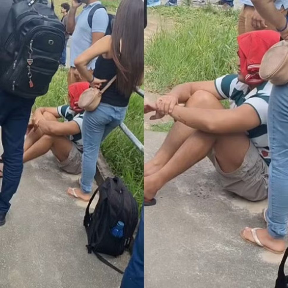 Estudante é atingido por parte de parede que desaba em prédio da Ufal em Maceió