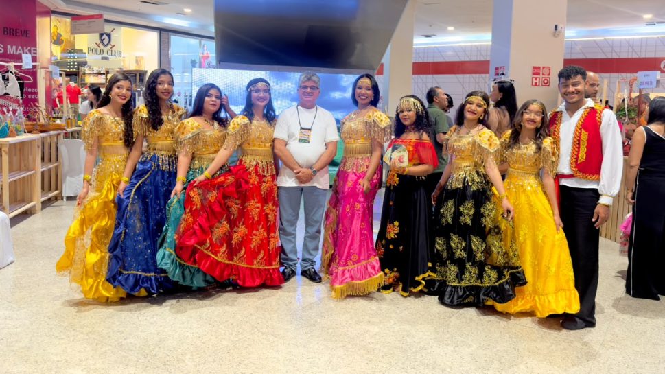 Tanque d’Arca encanta público com apresentação do Grupo de Dança Cigana na 1ª EXPO SERRAS E QUILOMBOS