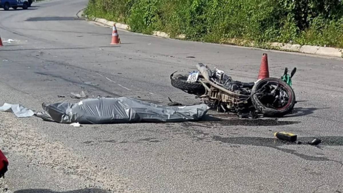 Motociclista natural de Palmeira morre após colisão com van registrada em Rio Largo
