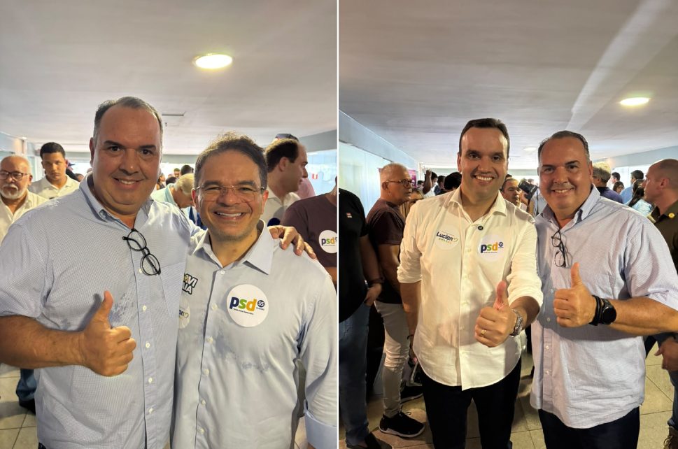 Vereador Gileninho Sampaio acompanha convenção do PSD em Alagoas