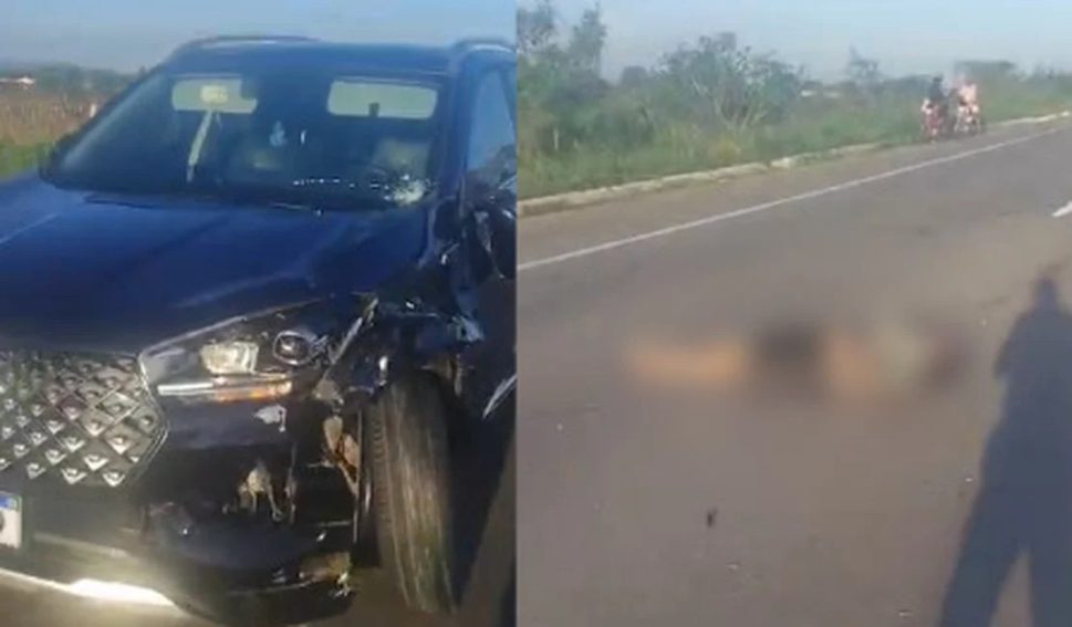 Motociclista morre após ser atingido por carro em trecho da AL-220, em Craíbas