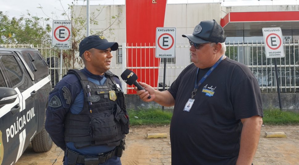 Guarda Municipal prende suspeito de agredir esposa e registra danos em igreja durante fim de semana em Palmeira dos Índios
