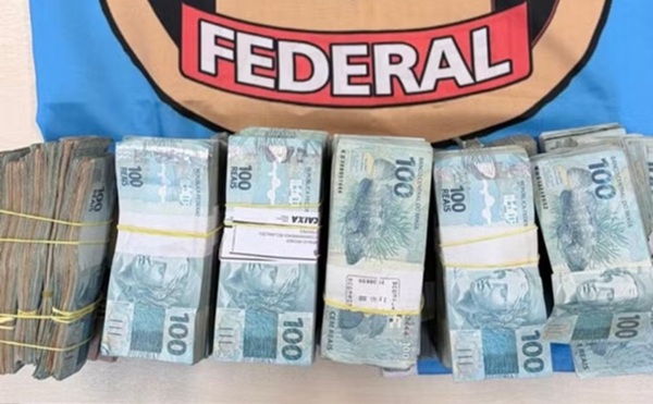 Polícia Federal apreende R$ 590 mil com investigado por suspeita de corrupção eleitoral em Alagoas