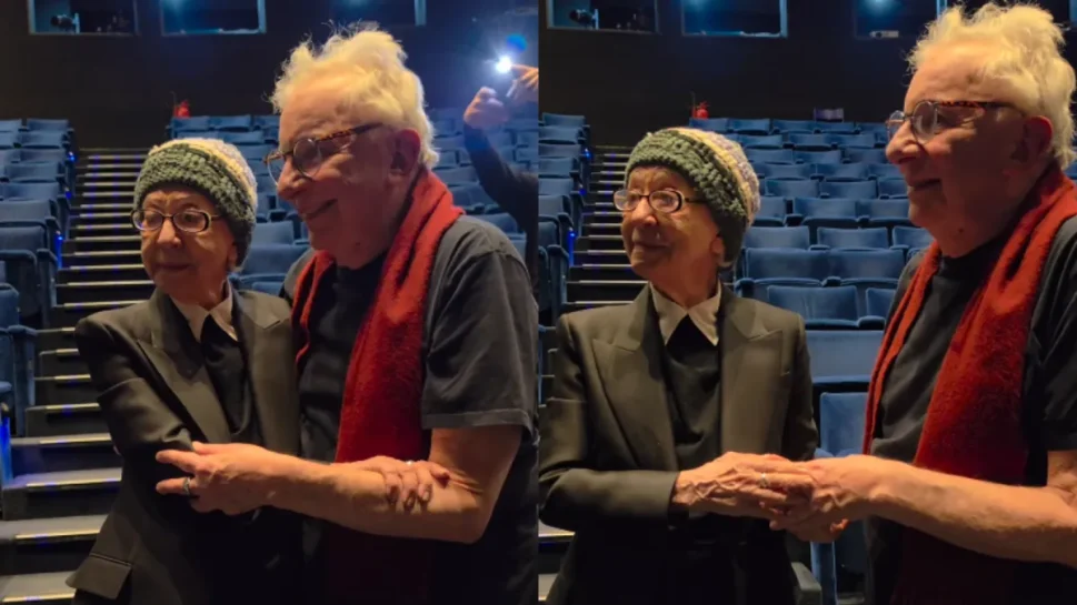 Fernanda Montenegro se comove ao encontrar Marco Nanini: “Você é um santo”