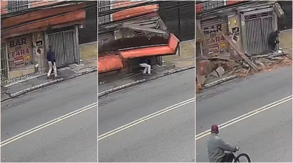 Marquise desaba e mata idoso na Zona Leste de São Paulo