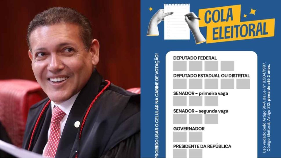 Nunes Marques incentiva uso de ‘colinha’ de papel em votação