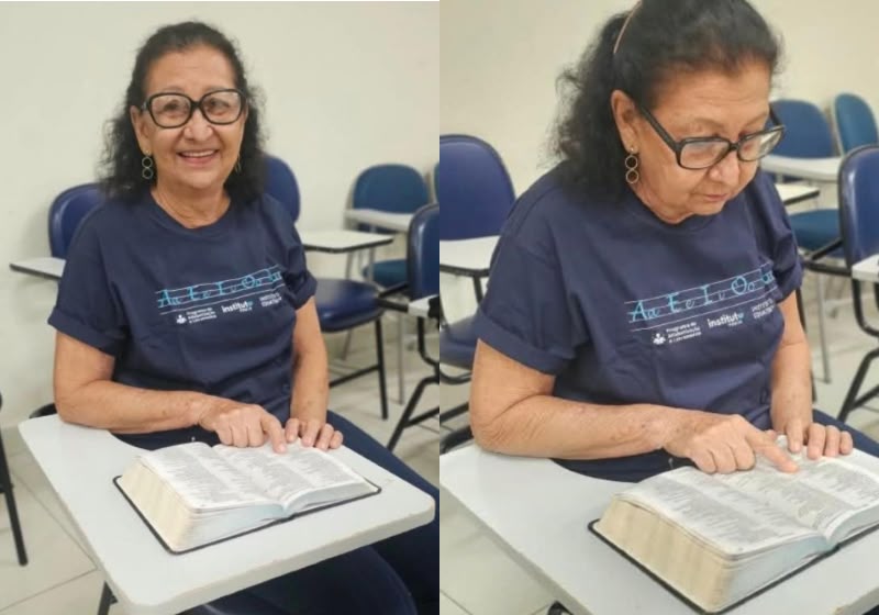 Aos 81 anos, idosa aprende a ler em Goiânia e sonha em ser advogada ou juíza