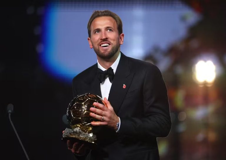 Bola de Ouro 2026: Harry Kane é eleito o melhor jogador do mundo