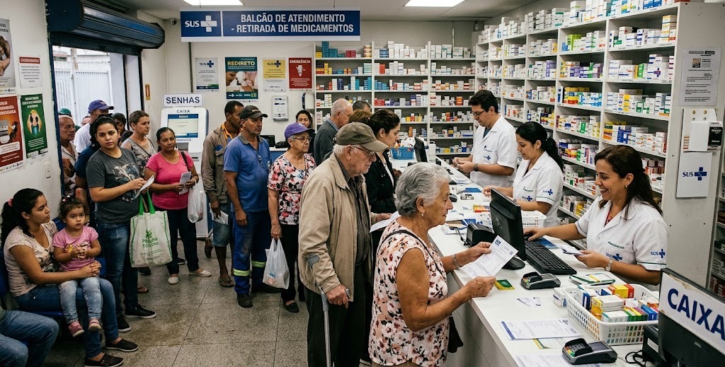 Corte de 21,9 milhões no orçamento federal, deixa população sem medicamentos especializados do SUS